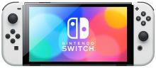 Игровая приставка Nintendo Switch (OLED model), белый Игровая приставка Nintendo Switch (OLED model), белый