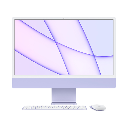 Apple iMac 24" Retina 4,5K, (M1 8C CPU, 8C GPU), 8 ГБ, 256 ГБ SSD, фиолетовый Apple iMac 24" Retina 4,5K, (M1 8C CPU, 8C GPU), 8 ГБ, 256 ГБ SSD, фиолетовый
