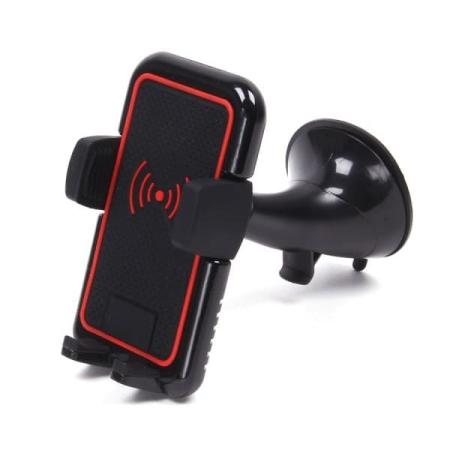 Автомобильный держатель WX051 раздвижной на присоске c индукционным ЗУ															 Автомобильный держатель WX051 раздвижной на присоске c индукционным ЗУ
