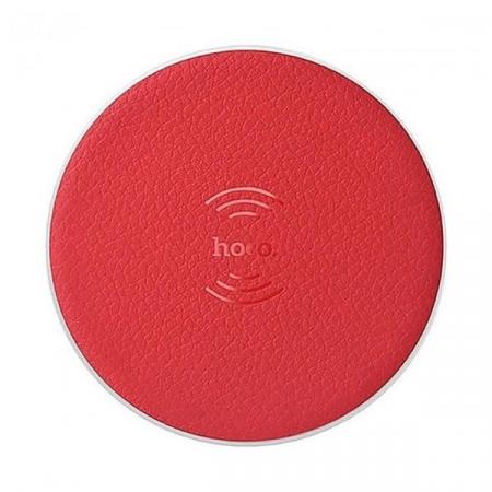 CЗУ Hoco CW14 Round wireless charger (индукционное) (red) CЗУ Hoco CW14 Round wireless charger (индукционное) (red)