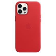Кожаный чехол MagSafe для iPhone 12 Pro Max, (PRODUCT)RED Кожаный чехол MagSafe для iPhone 12 Pro Max, (PRODUCT)RED