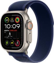 Apple Watch Ultra 2 (2024) 49mm Natural Titanium Case with Blue Trail Loop (M/L) Apple Watch Ultra 2 (2024) 49mm Natural Titanium Case with Blue Trail Loop (M/L)