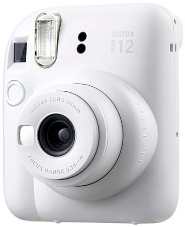 Фотоаппарат моментальной печати Fujifilm Instax Mini 12, Clay White Фотоаппарат моментальной печати Fujifilm Instax Mini 12, Clay White