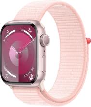 Apple Watch Series 9 45 mm Pink  Sport Loop Apple Watch Series 9 45 mm Pink  Sport Loop