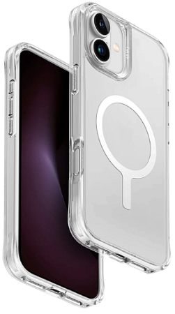 Чехол UNIQ LIFEPRO XTREME с MagSafe для iPhone 16, прозрачный Чехол UNIQ LIFEPRO XTREME с MagSafe для iPhone 16, прозрачный