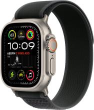 Apple Watch Ultra 2 (2024) 49mm Natural Titanium Case with Black Trail Loop (S/M) Apple Watch Ultra 2 (2024) 49mm Natural Titanium Case with Black Trail Loop (S/M)