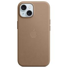 Чехол для iPhone 15 FineWoven Taupe Чехол для iPhone 15 FineWoven Taupe