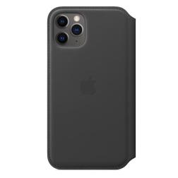 Кожаный чехол Folio для iPhone 11 Pro, чёрный