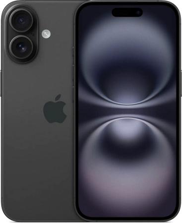 Смартфон Apple iPhone 16 512GB, Black (чёрный) Смартфон Apple iPhone 16 512GB, Black (чёрный)