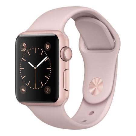 Apple Watch Series 2 38mm Rose Gold Aluminum Case with Pink Sand Sport Band Apple Watch Series 2 38mm Rose Gold Aluminum Case with Pink Sand Sport Band