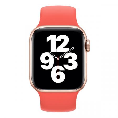 Монобраслет для Apple watch 44mm Pink Citrus Solo Loop Монобраслет для Apple watch 44mm Pink Citrus Solo Loop