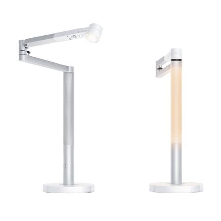 Настольный светильник Dyson Solarcycle Morph белый/серебристый Настольный светильник Dyson Solarcycle Morph белый/серебристый