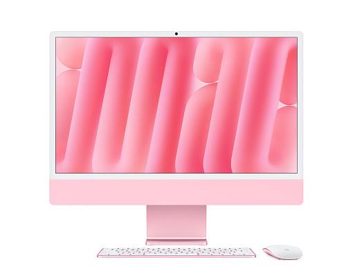 Моноблок Apple iMac 24 Retina 4,5K (M4, 10C CPU/10C GPU, 2024), 16 Гб, 512 Гб SSD, розовый (MWV53) Моноблок Apple iMac 24 Retina 4,5K (M4, 10C CPU/10C GPU, 2024), 16 Гб, 512 Гб SSD, розовый (MWV53)