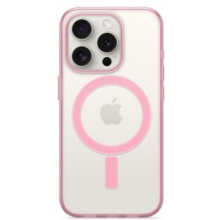 Чехол для iPhone 15 Pro OtterBox Lumen Series Case with MagSafe Pink Чехол для iPhone 15 Pro OtterBox Lumen Series Case with MagSafe Pink