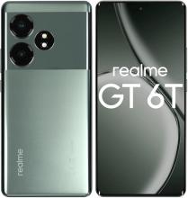 Смартфон Realme GT 6T 8/256 ГБ, зелёный Смартфон Realme GT 6T 8/256 ГБ, зелёный