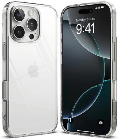 Силиконовый чехол для iPhone 16 Pro, прозрачный Силиконовый чехол для iPhone 16 Pro, прозрачный