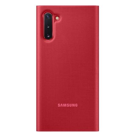 Чехол Samsung Leather Cover Note10+ Red Чехол Samsung Leather Cover Note10+ Red