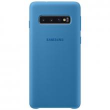 Чехол Samsung Silicone Cover для Galaxy S10 синий Чехол Samsung Silicone Cover для Galaxy S10 синий