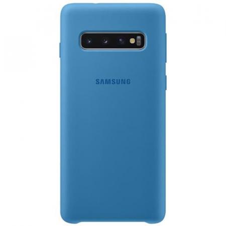 Чехол Samsung Silicone Cover для Galaxy S10 синий Чехол Samsung Silicone Cover для Galaxy S10 синий