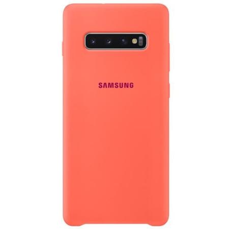 Чехол Samsung Silicone Cover для Galaxy S10 Plus розовый Чехол Samsung Silicone Cover для Galaxy S10 Plus розовый