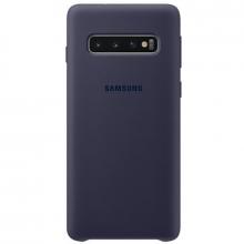 Чехол Samsung Silicone Cover для Galaxy S10 темно-синий Чехол Samsung Silicone Cover для Galaxy S10 темно-синий