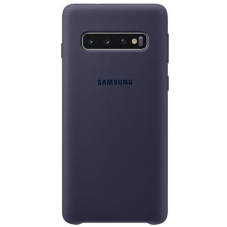 Чехол Samsung Silicone Cover для Galaxy S10 темно-синий Чехол Samsung Silicone Cover для Galaxy S10 темно-синий