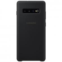 Чехол Samsung Silicone Cover для Galaxy S10 Plus черный Чехол Samsung Silicone Cover для Galaxy S10 Plus черный
