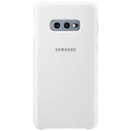 Чехол Samsung Silicone Cover для Galaxy S10e белый Чехол Samsung Silicone Cover для Galaxy S10e белый