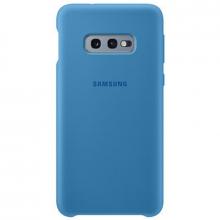 Чехол Samsung Silicone Cover для Galaxy S10e синий Чехол Samsung Silicone Cover для Galaxy S10e синий