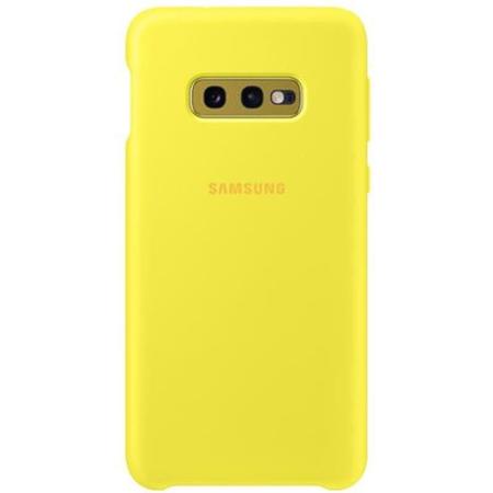 Чехол Samsung Silicone Cover для Galaxy S10e желтый Чехол Samsung Silicone Cover для Galaxy S10e желтый