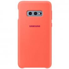 Чехол Samsung Silicone Cover для Galaxy S10е розовый Чехол Samsung Silicone Cover для Galaxy S10е розовый