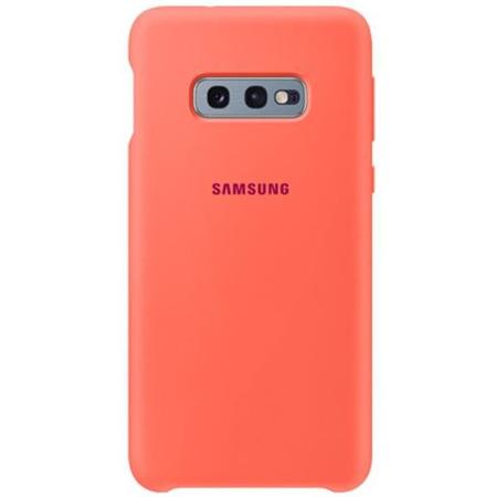Чехол Samsung Silicone Cover для Galaxy S10е розовый Чехол Samsung Silicone Cover для Galaxy S10е розовый