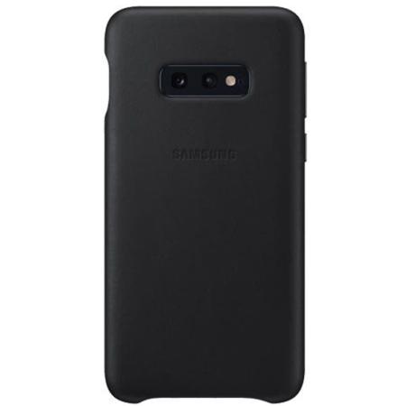 Кожаный чехол Leather Cover Samsung S10e черный Кожаный чехол Leather Cover Samsung S10e черный