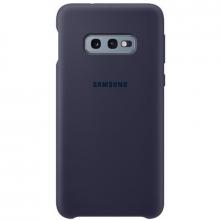 Чехол Samsung Silicone Cover для Galaxy S10e темно-синий Чехол Samsung Silicone Cover для Galaxy S10e темно-синий