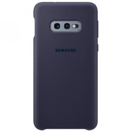 Чехол Samsung Silicone Cover для Galaxy S10e темно-синий Чехол Samsung Silicone Cover для Galaxy S10e темно-синий