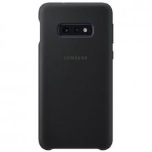 Чехол Samsung Silicone Cover для Galaxy S10e черный Чехол Samsung Silicone Cover для Galaxy S10e черный