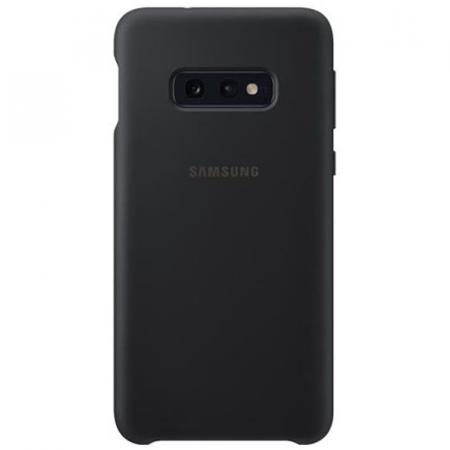 Чехол Samsung Silicone Cover для Galaxy S10e черный Чехол Samsung Silicone Cover для Galaxy S10e черный