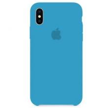 Чехол для iPhone X Силиконовый , цвет (Blue) Чехол для iPhone X Силиконовый , цвет (Blue)