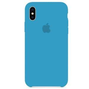 Чехол для iPhone X Силиконовый , цвет (Blue) Чехол для iPhone X Силиконовый , цвет (Blue)