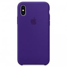 Чехол для iPhone X Силиконовый , цвет (Purple) Чехол для iPhone X Силиконовый , цвет (Purple)