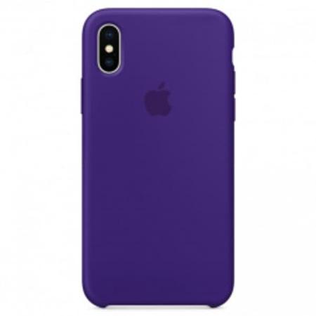 Чехол для iPhone X Силиконовый , цвет (Purple) Чехол для iPhone X Силиконовый , цвет (Purple)