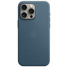 Чехол для iPhone 15 Pro FineWoven Pacific Blue Чехол для iPhone 15 Pro FineWoven Pacific Blue