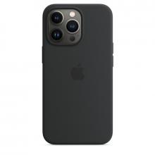 Силиконовый чехол MagSafe для iPhone 13 Pro, цвет «тёмная ночь» Силиконовый чехол MagSafe для iPhone 13 Pro, цвет «тёмная ночь»