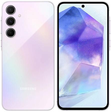 Смартфон Samsung Galaxy A55 8/256 Гб, фиолетовый (Lilac) Смартфон Samsung Galaxy A55 8/256 Гб, фиолетовый (Lilac)