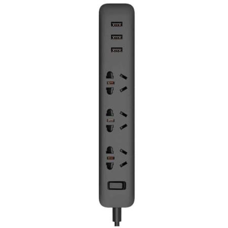 Сетевой адаптер Xiaomi Mi Power Strip 5 holes socket (Black) Сетевой адаптер Xiaomi Mi Power Strip 5 holes socket (Black)