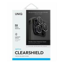 Защита объектива камеры UNIQ OPTIX IPHONE 16 Pro/ 16 Pro Max, прозрачный (CLEAR) Защита объектива камеры UNIQ OPTIX IPHONE 16 Pro/ 16 Pro Max, прозрачный (CLEAR)