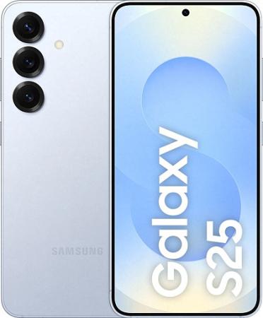 Смартфон Samsung Galaxy S25 12/256Gb, голубой Смартфон Samsung Galaxy S25 12/256Gb, голубой