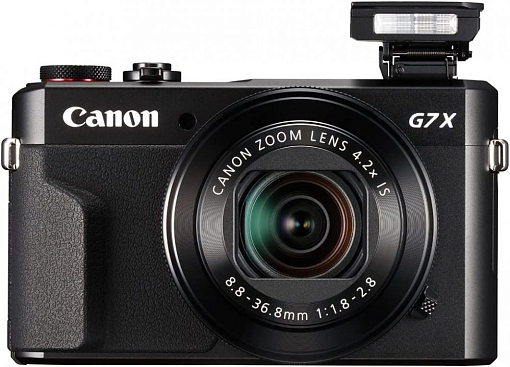 Компактный фотоаппарат Canon PowerShot G7X Mark II, черный Компактный фотоаппарат Canon PowerShot G7X Mark II, черный
