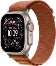Apple Watch Ultra 3 (2025) 49mm Natural Titanium Case with Terra Cotta Alpine Loop Apple Watch Ultra 3 (2025) 49mm Natural Titanium Case with Terra Cotta Alpine Loop