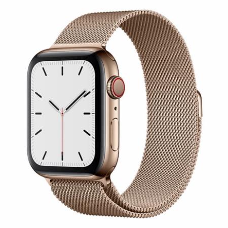 Apple Watch S5 44mm (Cellular) Gold Stainless Steel / Gold Milanese Loop Apple Watch S5 44mm (Cellular) Gold Stainless Steel / Gold Milanese Loop